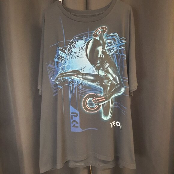 Disney Movie Tron Legacy Rinzler AOP T-shirt Adult Size 3XL Cinema Theaters - Picture 1 of 7